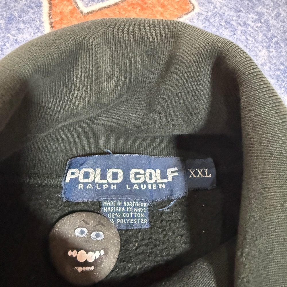 Vintage polo golf turtleneck sweatshirt - Picture 3 of 3